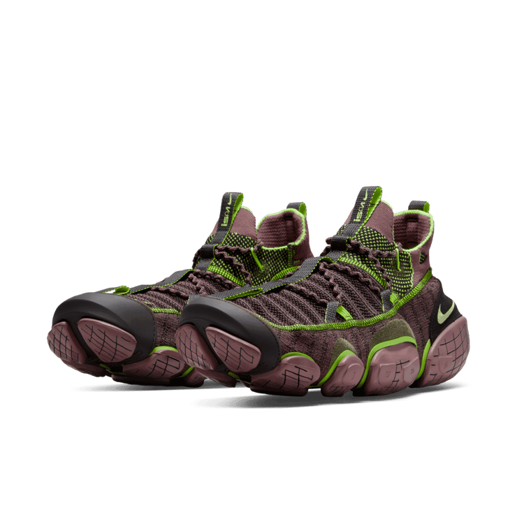 Nike ISPA Link Off Noir Limelight Angle 2