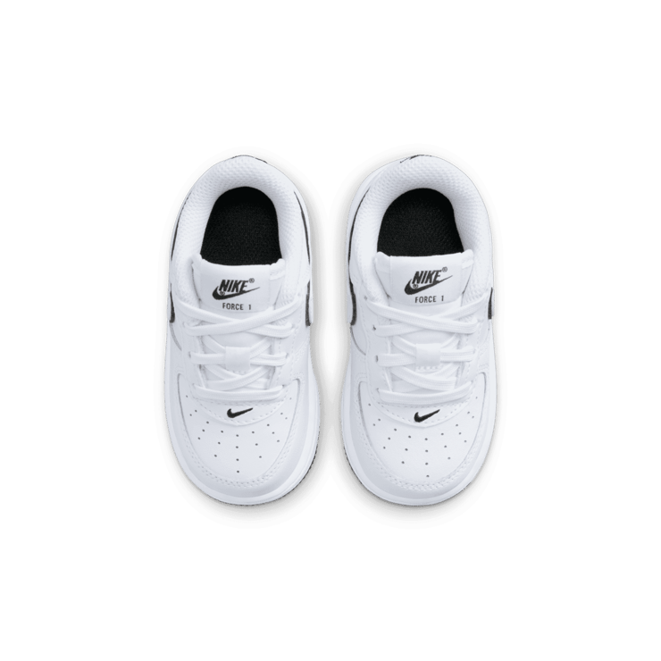 Nike Force 1 Low 'White Black' (TD) Angle 1