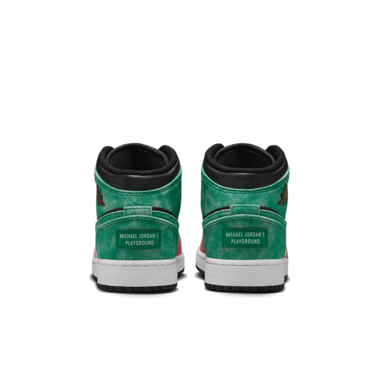 Air Jordan 1 Mid SE MJ's Playground (GS) Angle 3