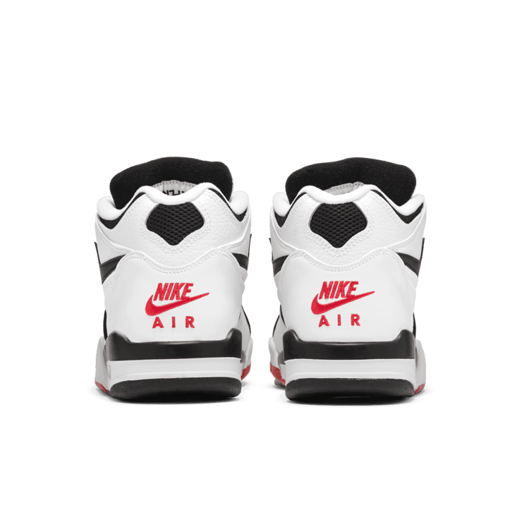 Nike Air Flight 89 White Black Red Angle 3