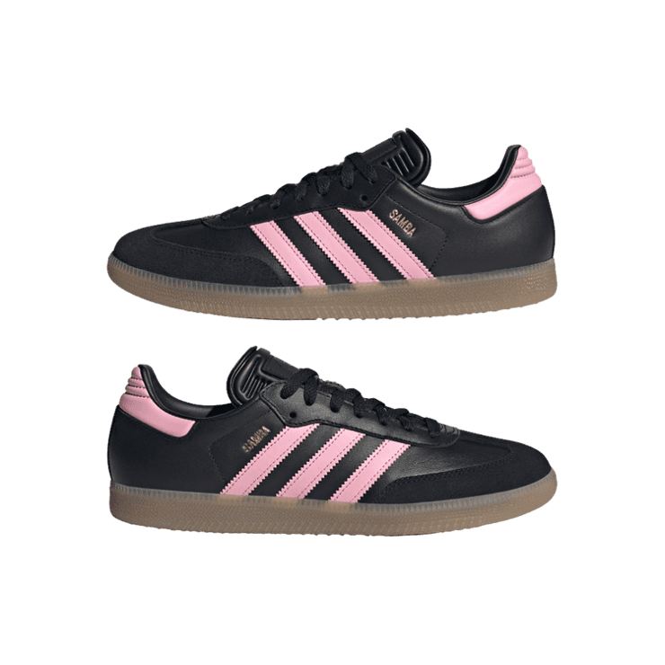 adidas Samba Indoor Cleat Inter Miami CF Black Angle 6