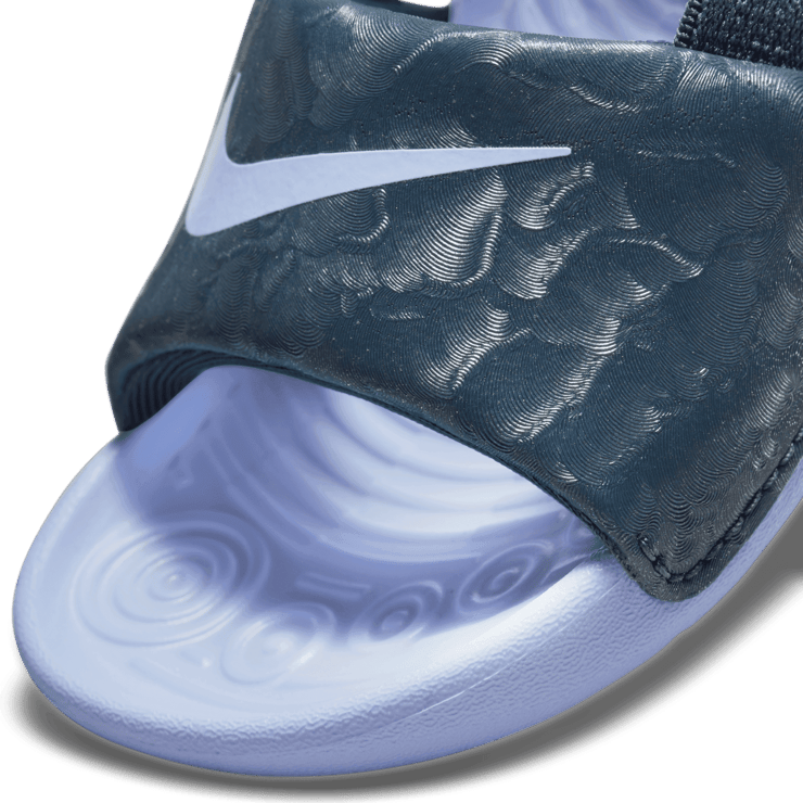 Nike Kawa Slide 'Thunder Blue Purple Pulse' (TD) Angle 2