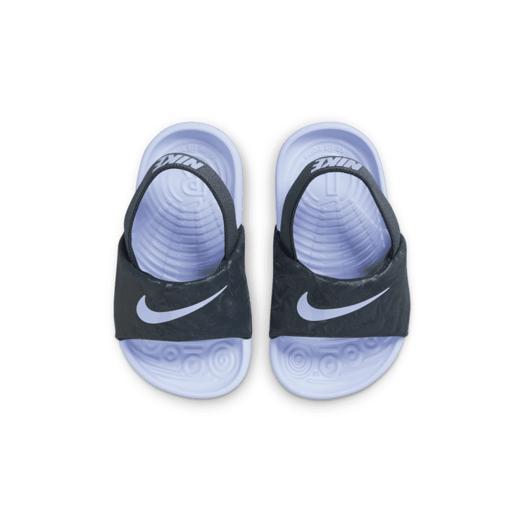 Nike Kawa Slide 'Thunder Blue Purple Pulse' (TD) Angle 1