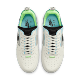 Nike Air Force 1 React White Ghost Green Blue Chill Angle 1