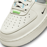 Nike Air Force 1 React White Ghost Green Blue Chill Angle 4