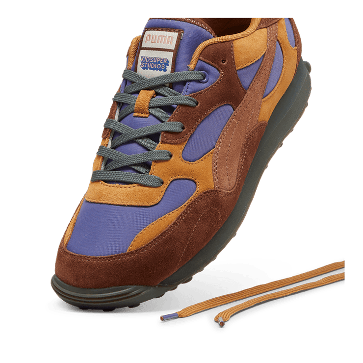 Puma Easy Rider KidSuper Studios Brown Purple Angle 2