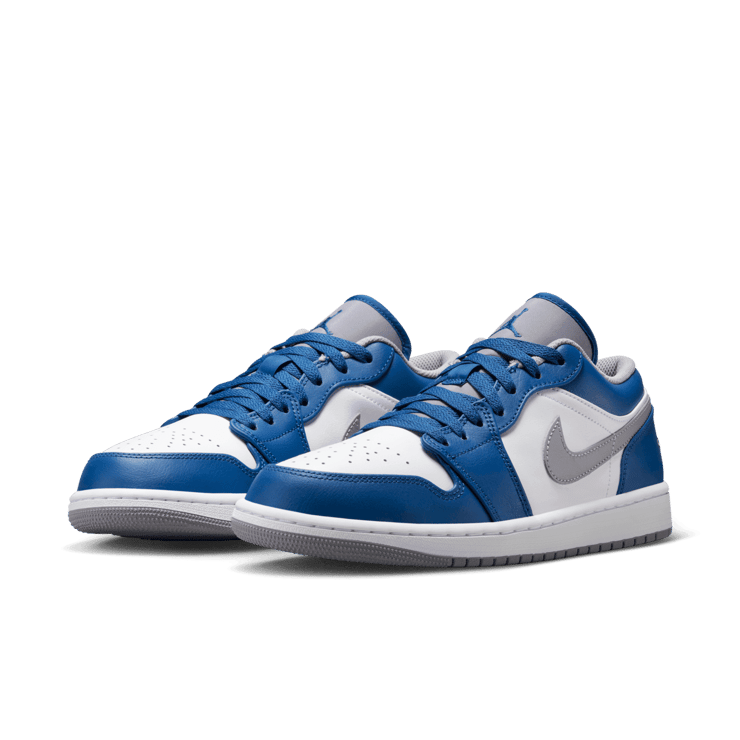 Air Jordan 1 Low True Blue Angle 2