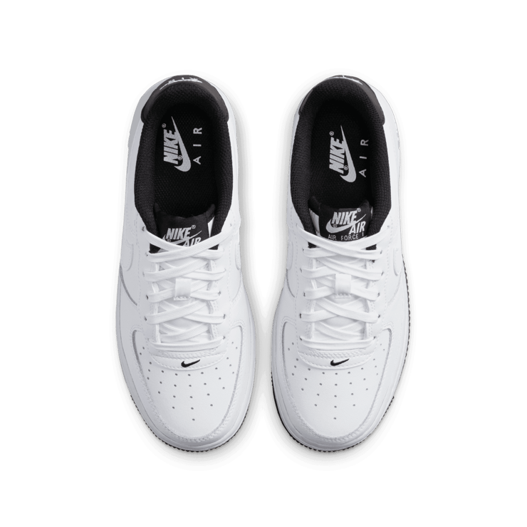 Nike Air Force 1 '07 ESS 'White Black' (GS) Angle 1