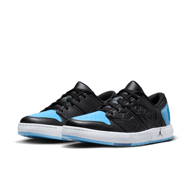 Air Jordan Nu Retro 1 Low Patent UNC Angle 2