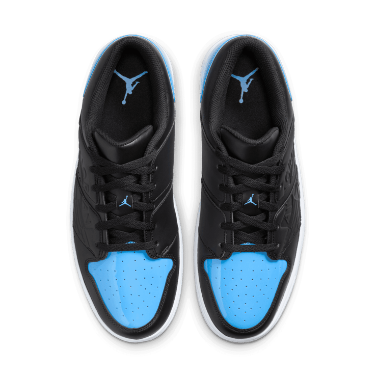 Air Jordan Nu Retro 1 Low Patent UNC Angle 1