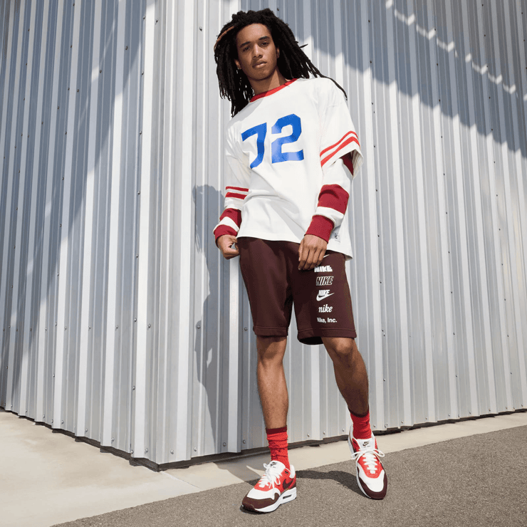 Nike Air Max 1 Burgundy Crush Picante Red Angle 0