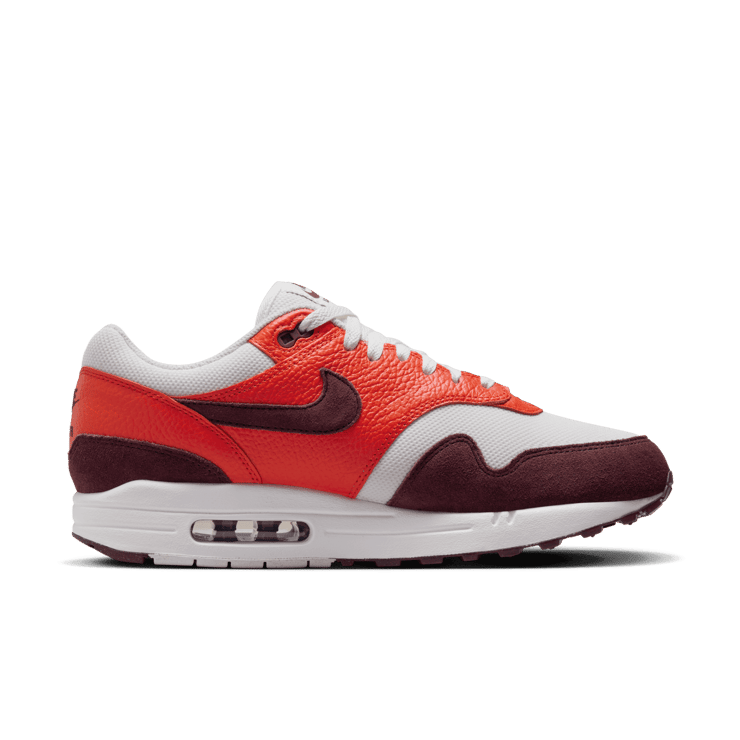 Nike Air Max 1 Burgundy Crush Picante Red Angle 1