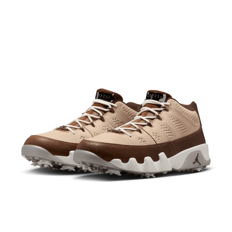 Air Jordan 9 Golf Woodgrain Angle 2