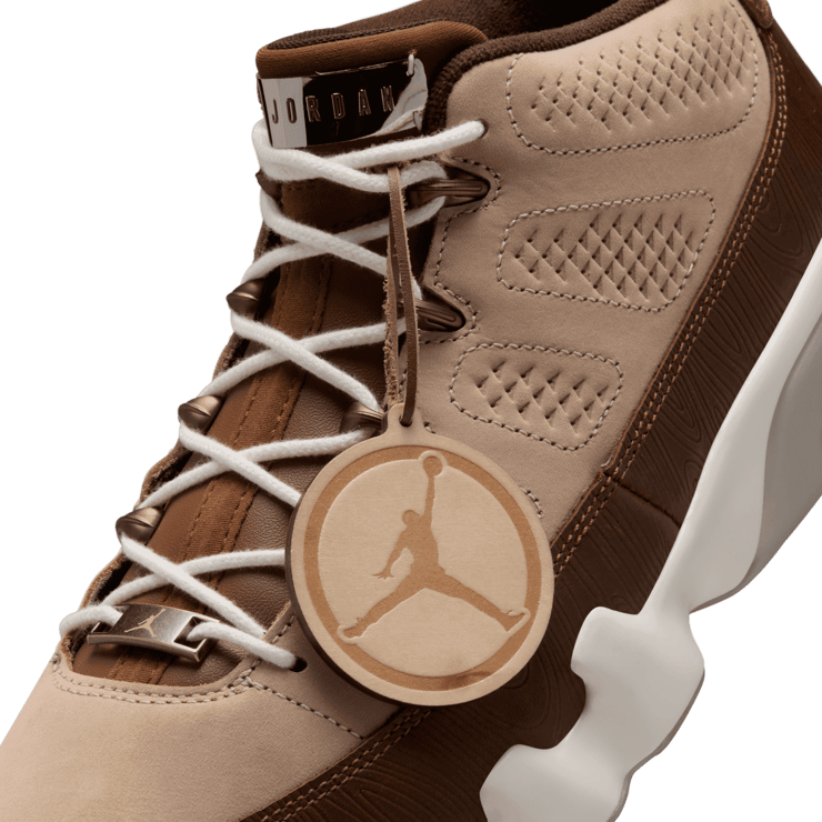 Air Jordan 9 Golf Woodgrain Angle 9
