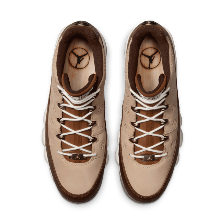 Air Jordan 9 Golf Woodgrain Angle 1