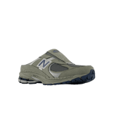 New Balance 2002R Mule Dark Grey Navy Angle 2