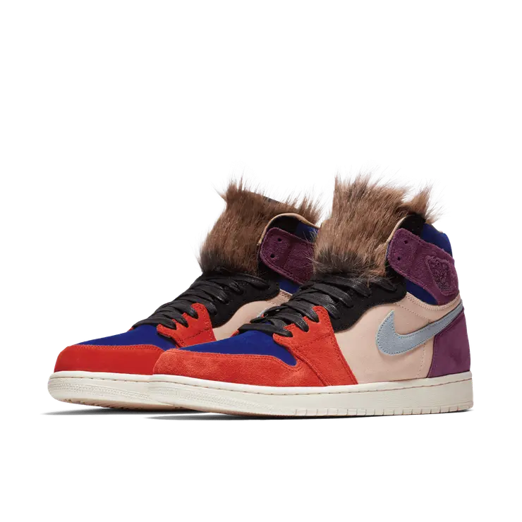 Aleali May x  Air Jordan 1 Retro High 'Court Lux' (W) Angle 2