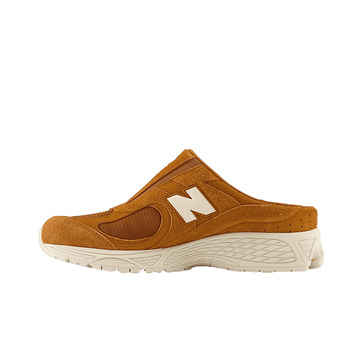 New Balance 2002R Mule Burnt Orange Angle 0