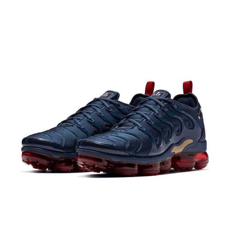 Nike Air VaporMax Plus 'Midnight Navy' 2024 Angle 3