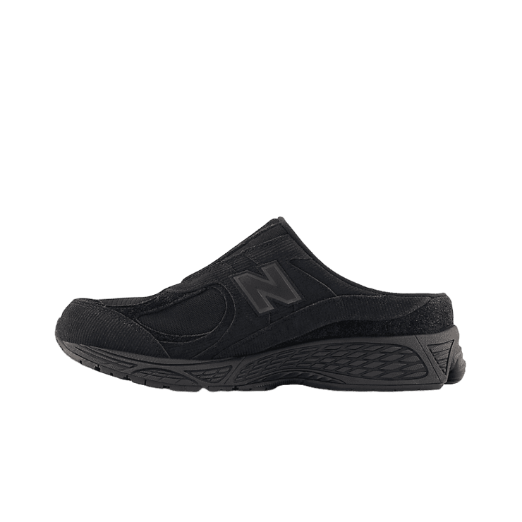 New Balance 2002R Mule Black Corduroy Angle 0