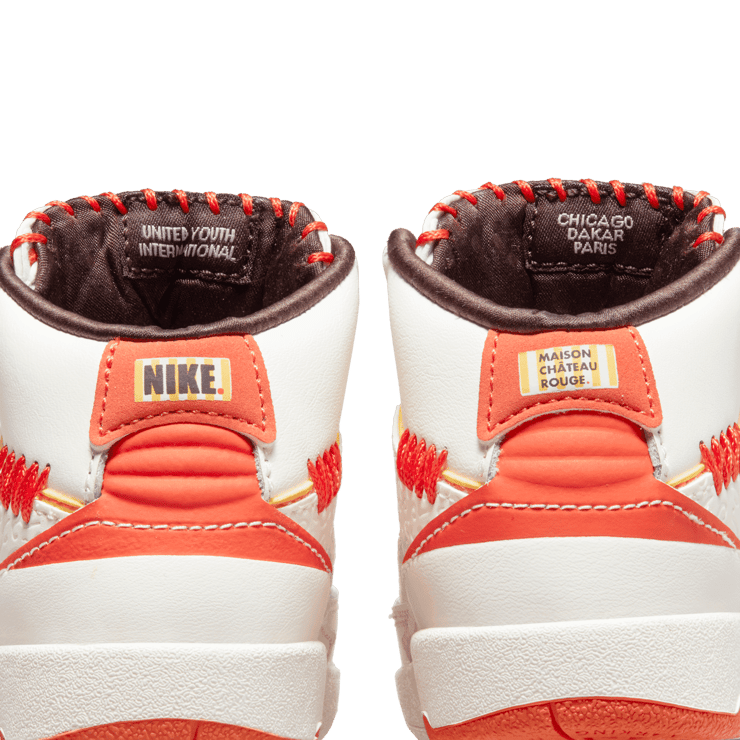 Maison Château Rouge x Air Jordan 2 'United Youth International' (TD) Angle 5