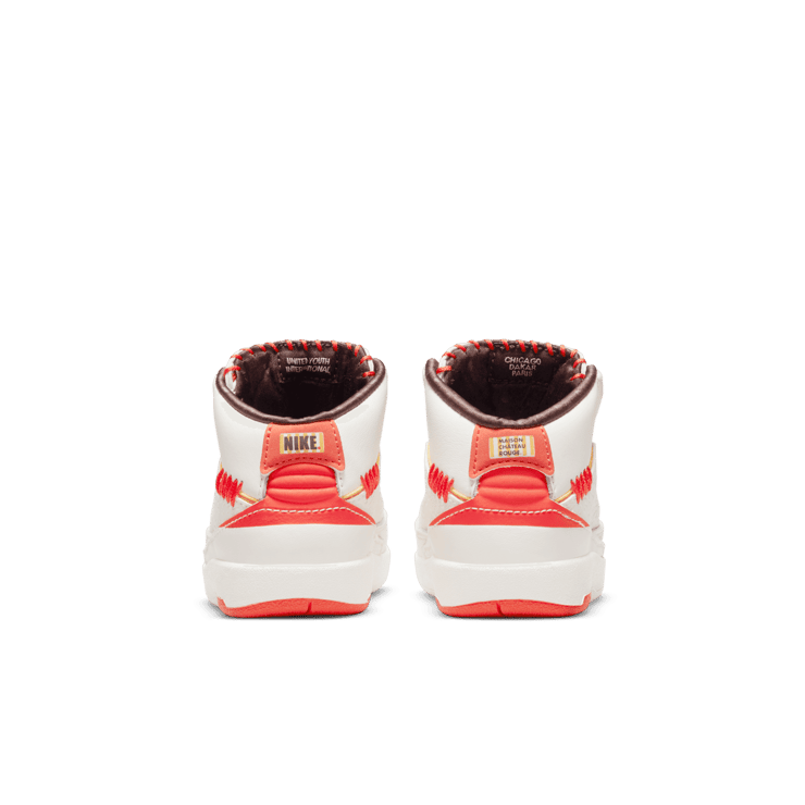 Maison Château Rouge x Air Jordan 2 'United Youth International' (TD) Angle 3