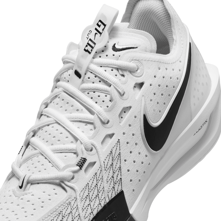 Nike Air Zoom GT Cut 3 'White Black' Angle 5