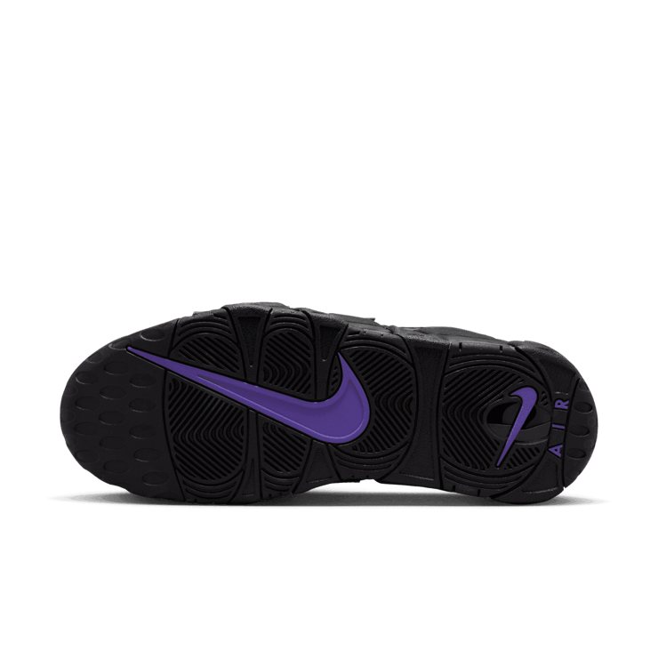 Nike Air More Uptempo Black Action Grape Angle 0