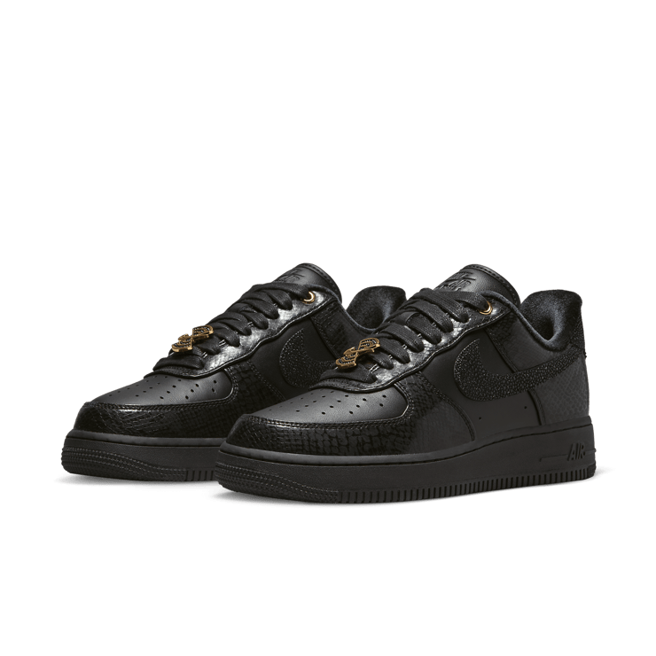 Nike Air Force 1 Low Anniversary Edition Black (W) Angle 2