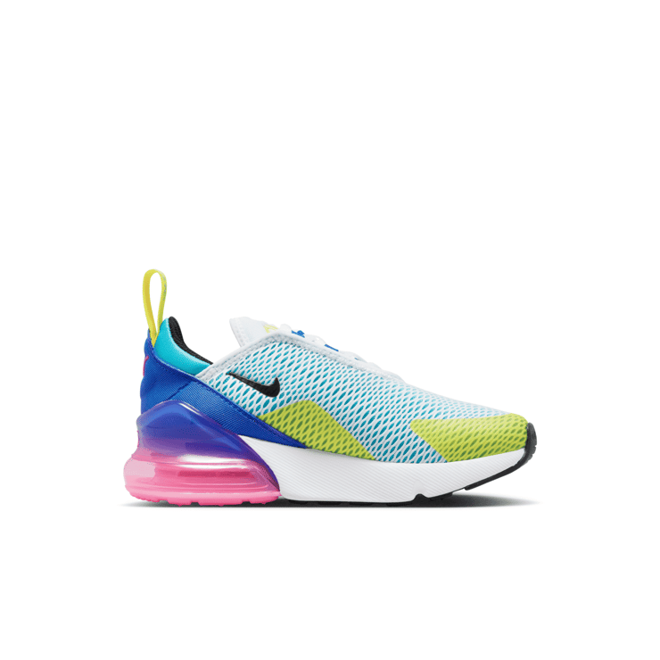 Nike Air Max 270 'White Royal Pink' (PS) Angle 1