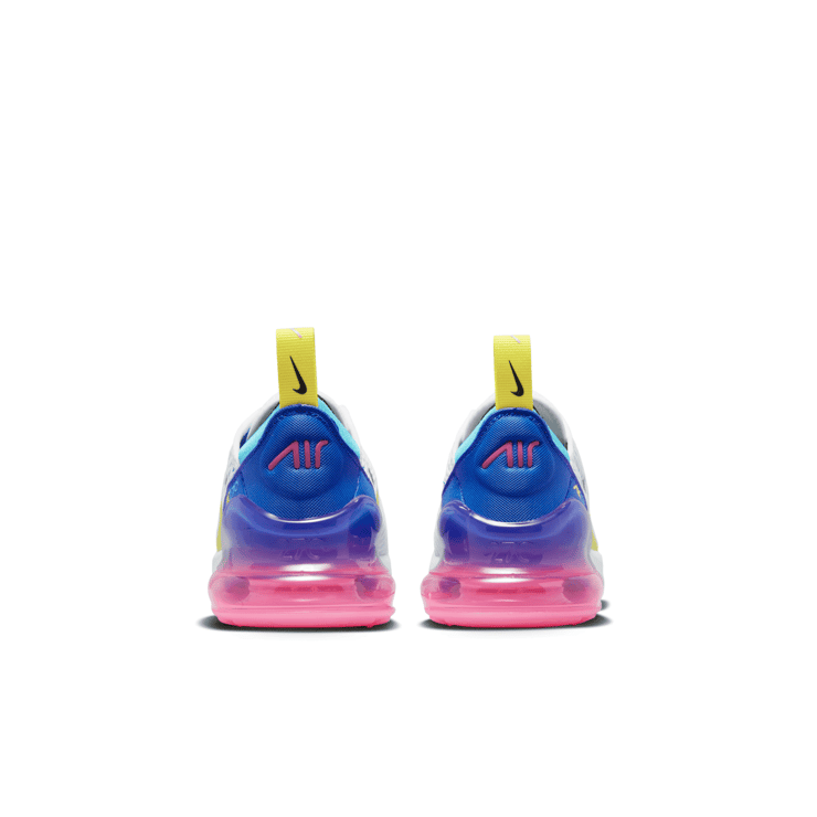 Nike Air Max 270 'White Royal Pink' (PS) Angle 4