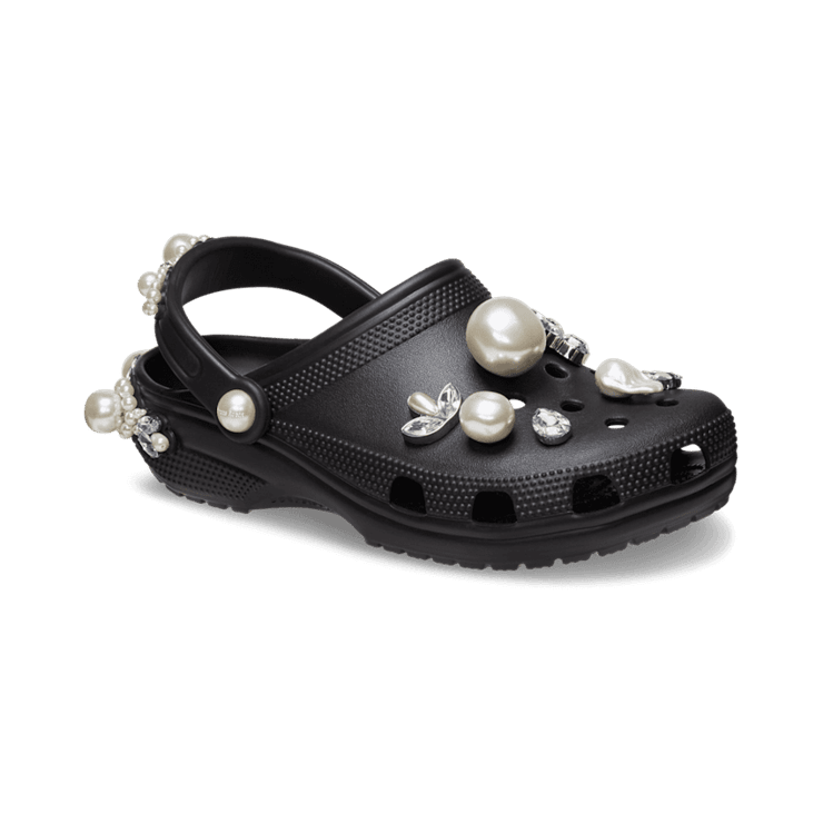 Crocs Classic Clog Simone Rocha Black (W) Angle 3