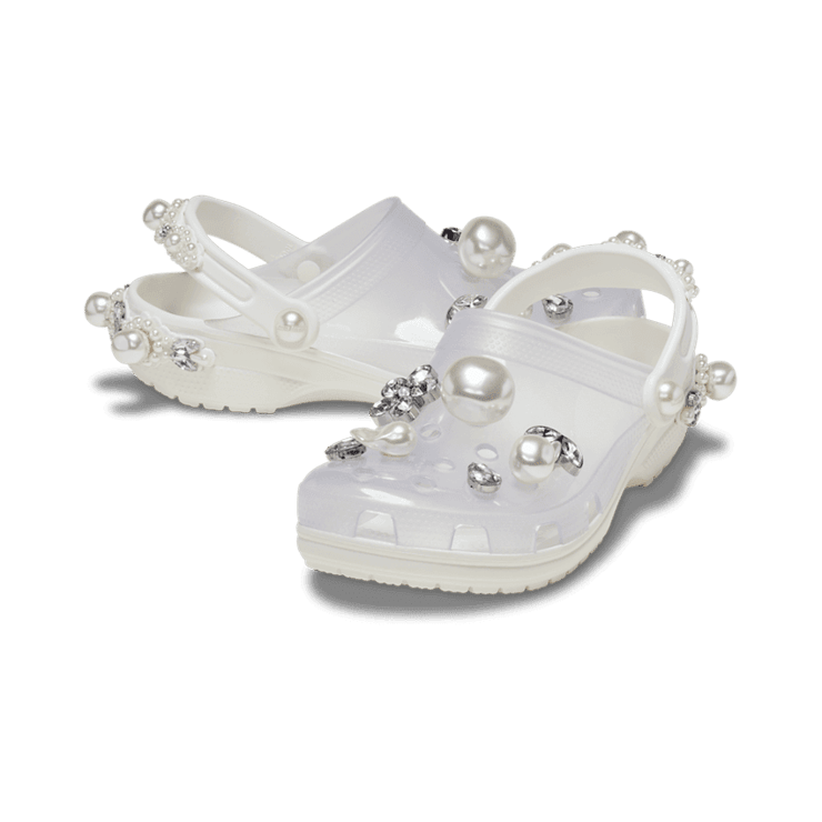 Crocs Classic Clog Simone Rocha Translucent (W) Angle 0