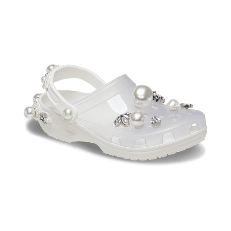 Crocs Classic Clog Simone Rocha Translucent (W) Angle 3