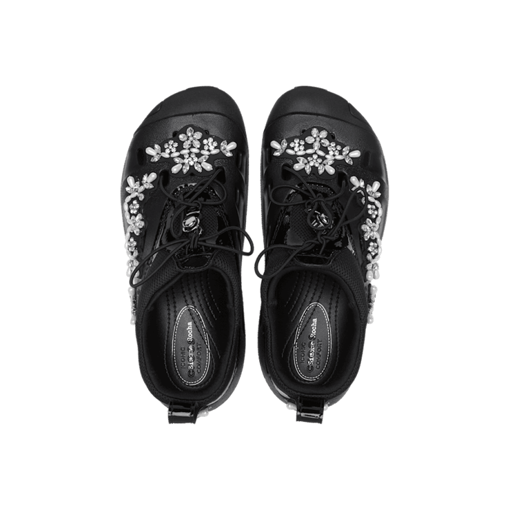 Crocs Quick Trail Simone Rocha Black (W) Angle 1