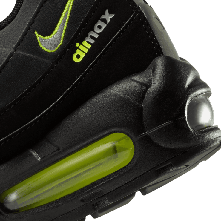 Nike Air Max 95 Retro Logo Black Volt - CV1635-002 Nike Air Max 95 Retro Logo Black Volt - CV1635-002