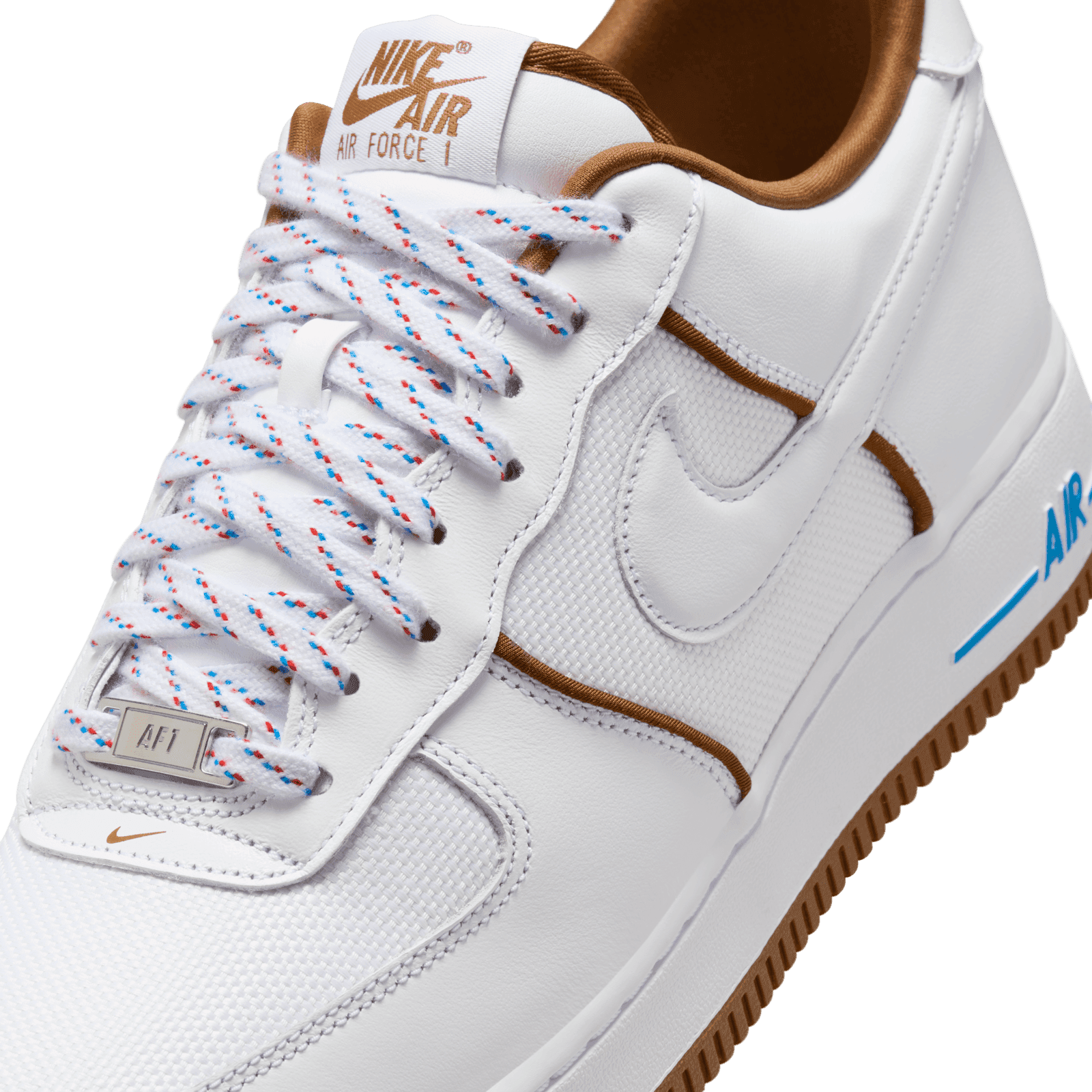 nike air force 1 07 lux white gold