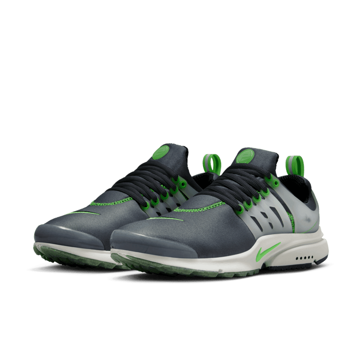 Nike Air Presto Smoke Grey Scream Green Angle 2