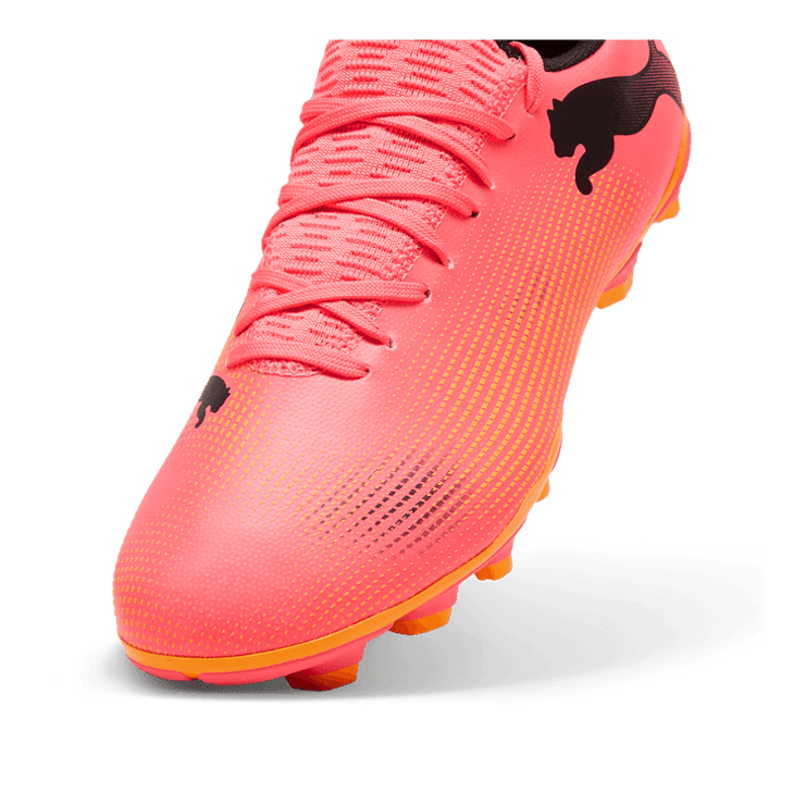 Puma Future 7 Play FG/AG Red Orange Angle 2