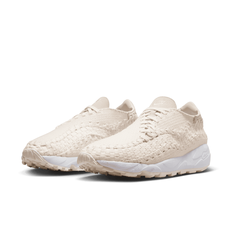 Nike Air Footscape Woven Phantom Light Bone Angle 2
