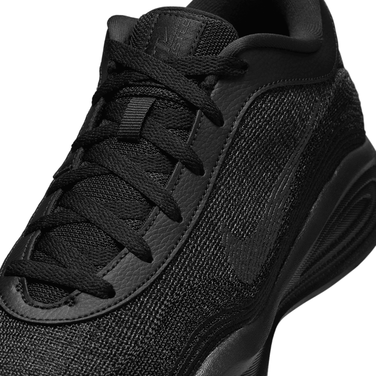 Nike GT Hustle Academy Triple Black Angle 4