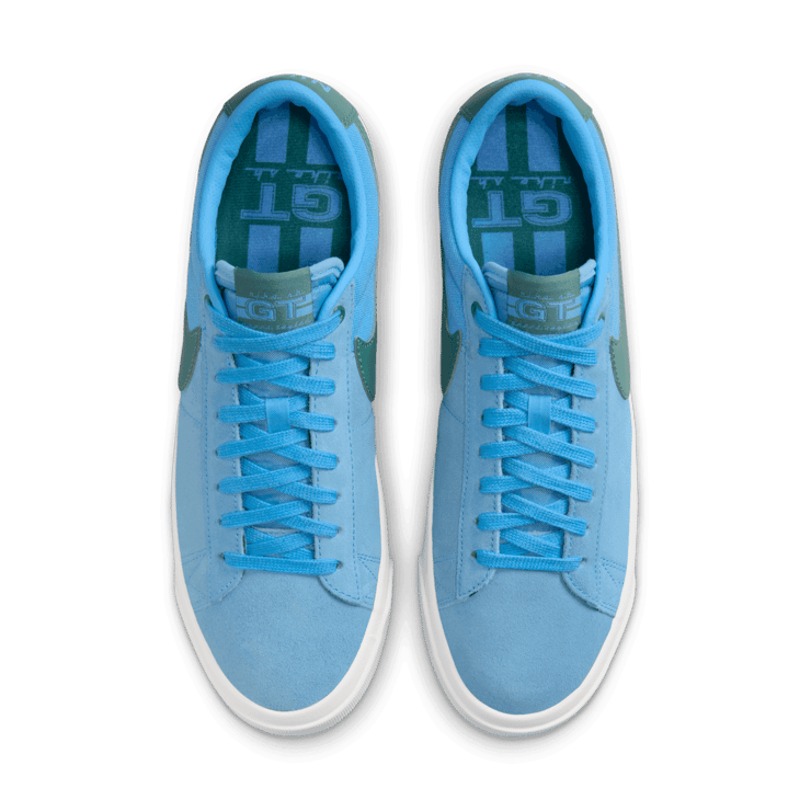 Nike SB Zoom Blazer Low Pro GT SB 'University Blue Bicoastal' Angle 1
