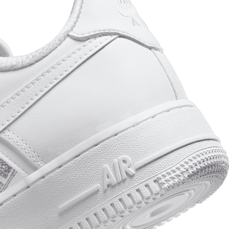 Nike Air Force 1 Low Cut Out White Angle 5