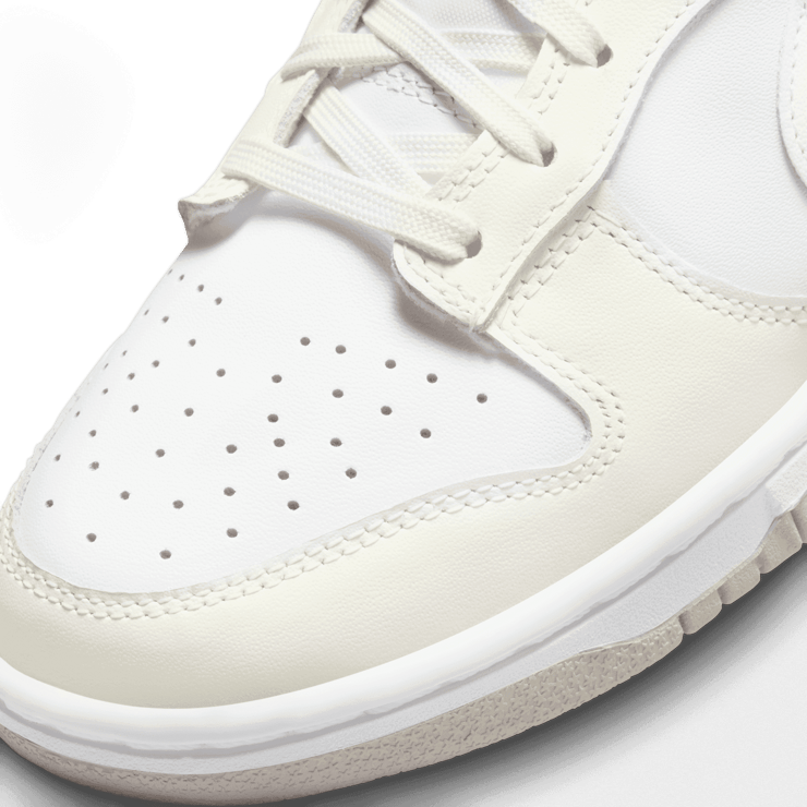 Nike Dunk Low White Sail (W) Angle 4