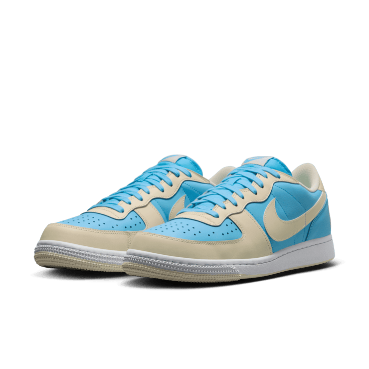 Nike Terminator Low Aquarius Blue Coconut Milk Angle 2