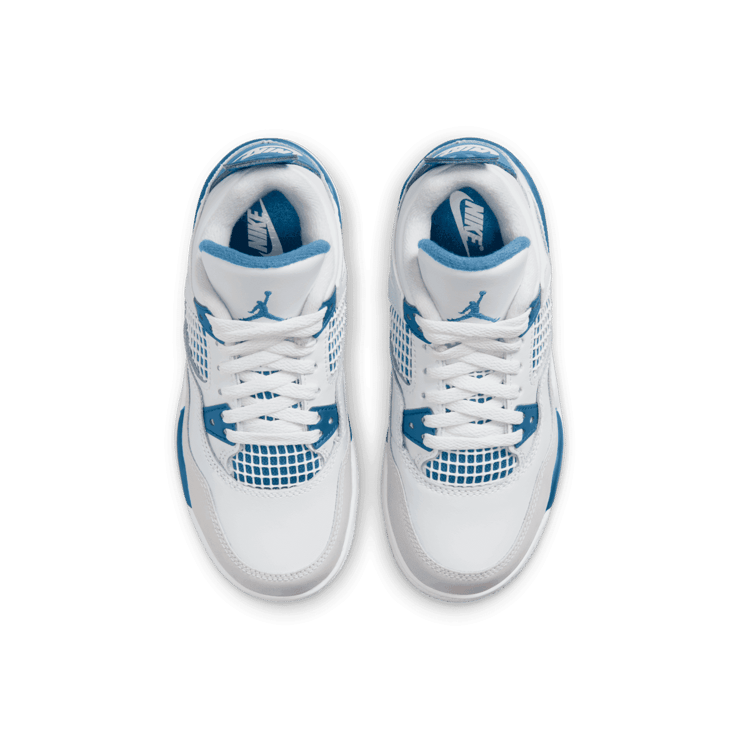 Air Jordan 4 Retro Military Blue (2024) (PS) Angle 1