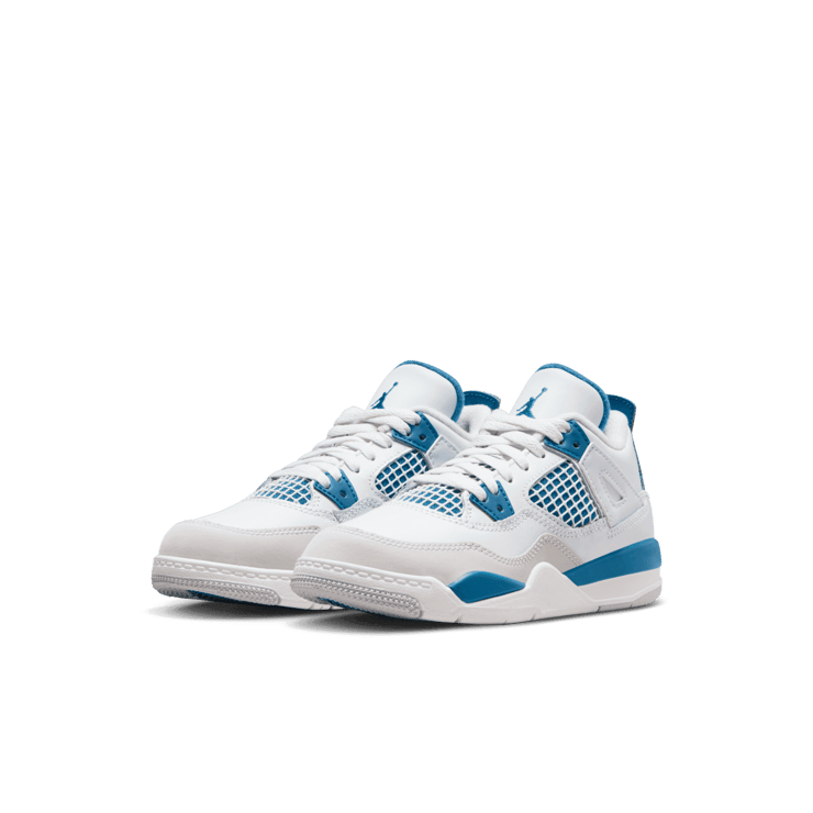 Air Jordan 4 Retro Military Blue (2024) (PS) Angle 2