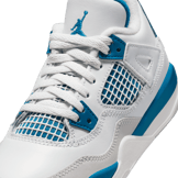 Air Jordan 4 Retro  Military Blue (2024) (PS) Angle 4
