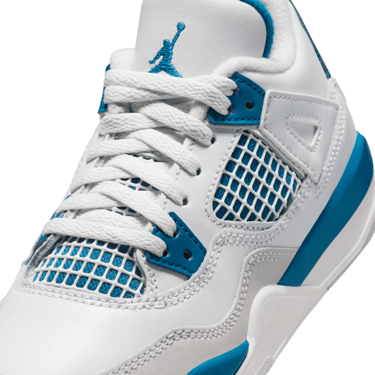 Air Jordan 4 Retro Military Blue (2024) (PS) Angle 4