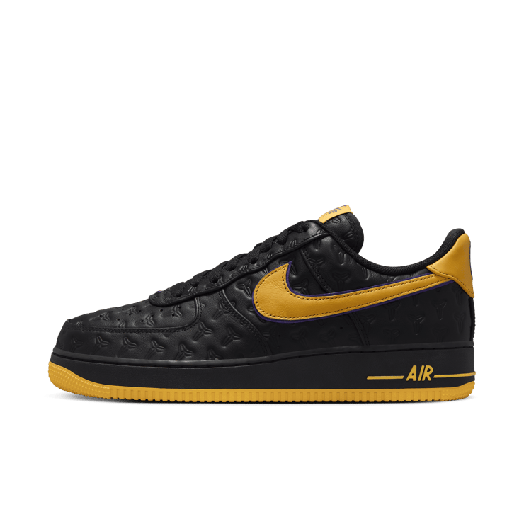 Nike Air Force 1 Low Kobe Bryant Black Angle 0